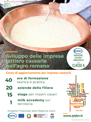 Incontro informativo "Sviluppo delle imprese lattiero casearie nell'agro romano